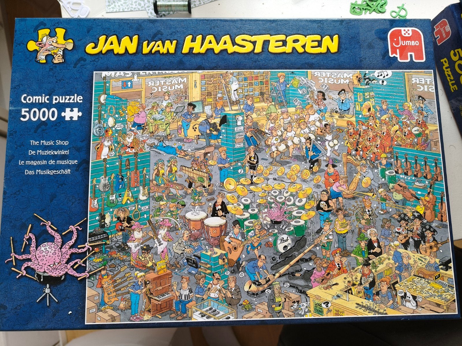 jan van Haasteren 5000, Ophalen, Meer dan 1500 stukjes, Zo goed als nieuw