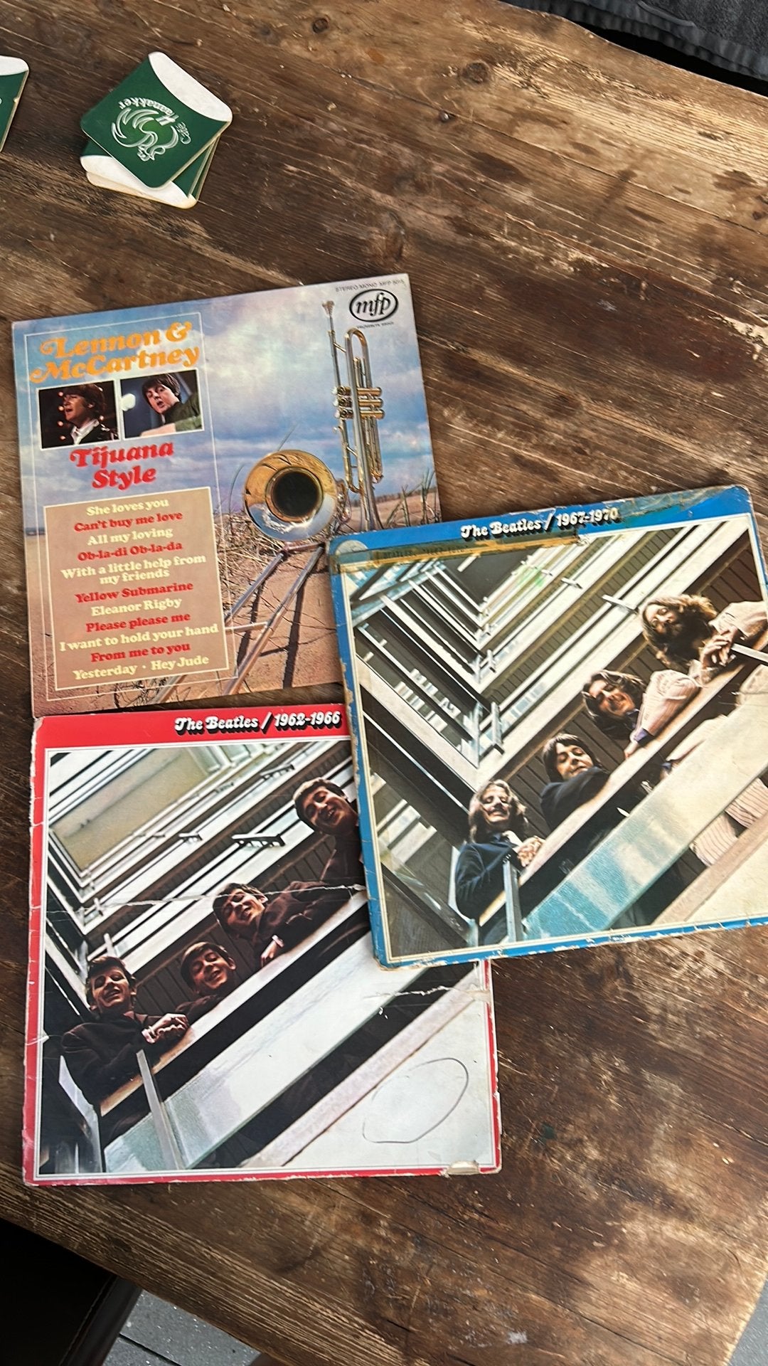 The Beatles 1962-1966 /1967-1970 Lennon & Mc Cartney Tijuana, Ophalen of Verzenden, Zo goed als nieuw, LP