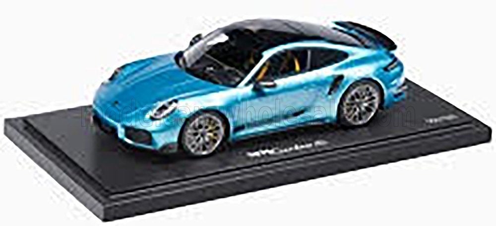 Spark 1:18 Porsche 992-2 Turbo S Ipanema Blue, Ophalen of Verzenden, Nieuw, Auto, Overige merken