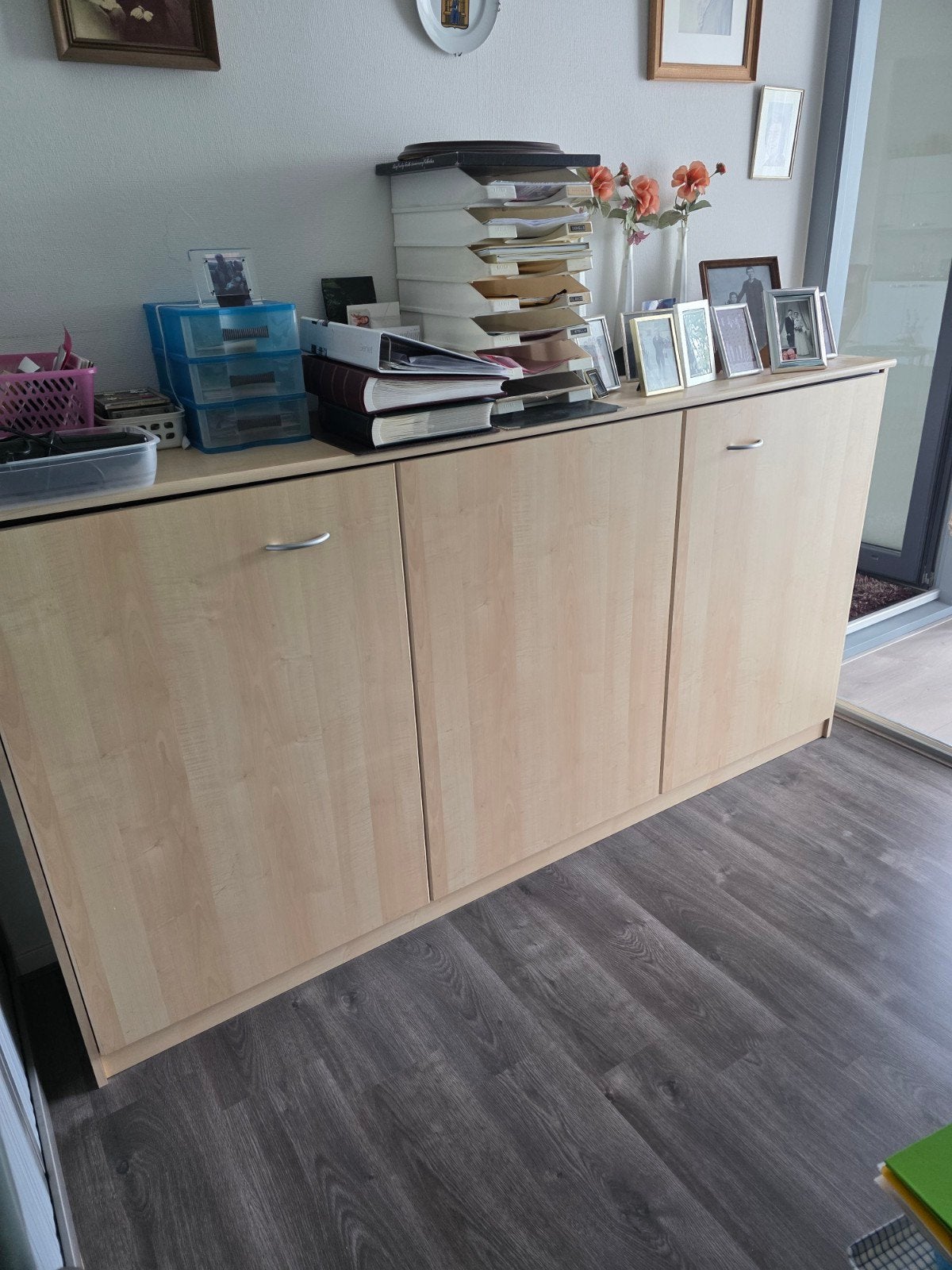 Luxe opklapbed voor logeerkamer - ruimtebesparend, Huis en Inrichting, Ophalen, Eenpersoons, Zo goed als nieuw, Overige maten