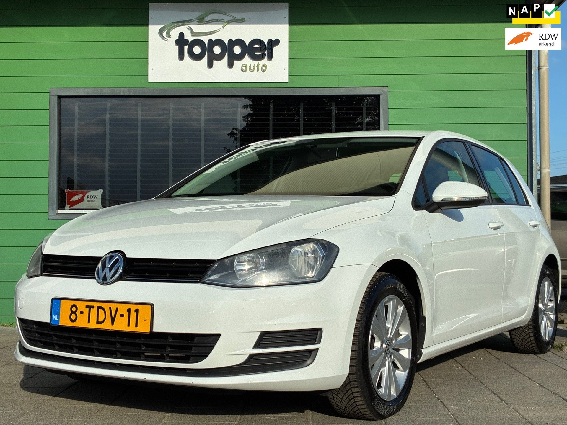 Volkswagen Golf 1.2 TSI Easyline|1e Eigenaar|Airco|Trekhaak|, Auto's, Voorwielaandrijving, 86 pk, Gebruikt, 4 cilinders