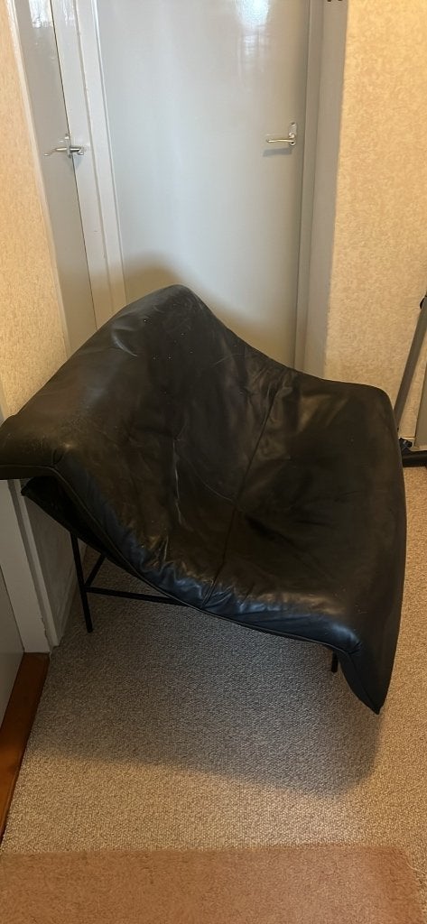 Design stoel Montis Gerard van de Berg butterfly chair, Ophalen, Gebruikt, Jaren 80/90 style, 50 tot 75 cm