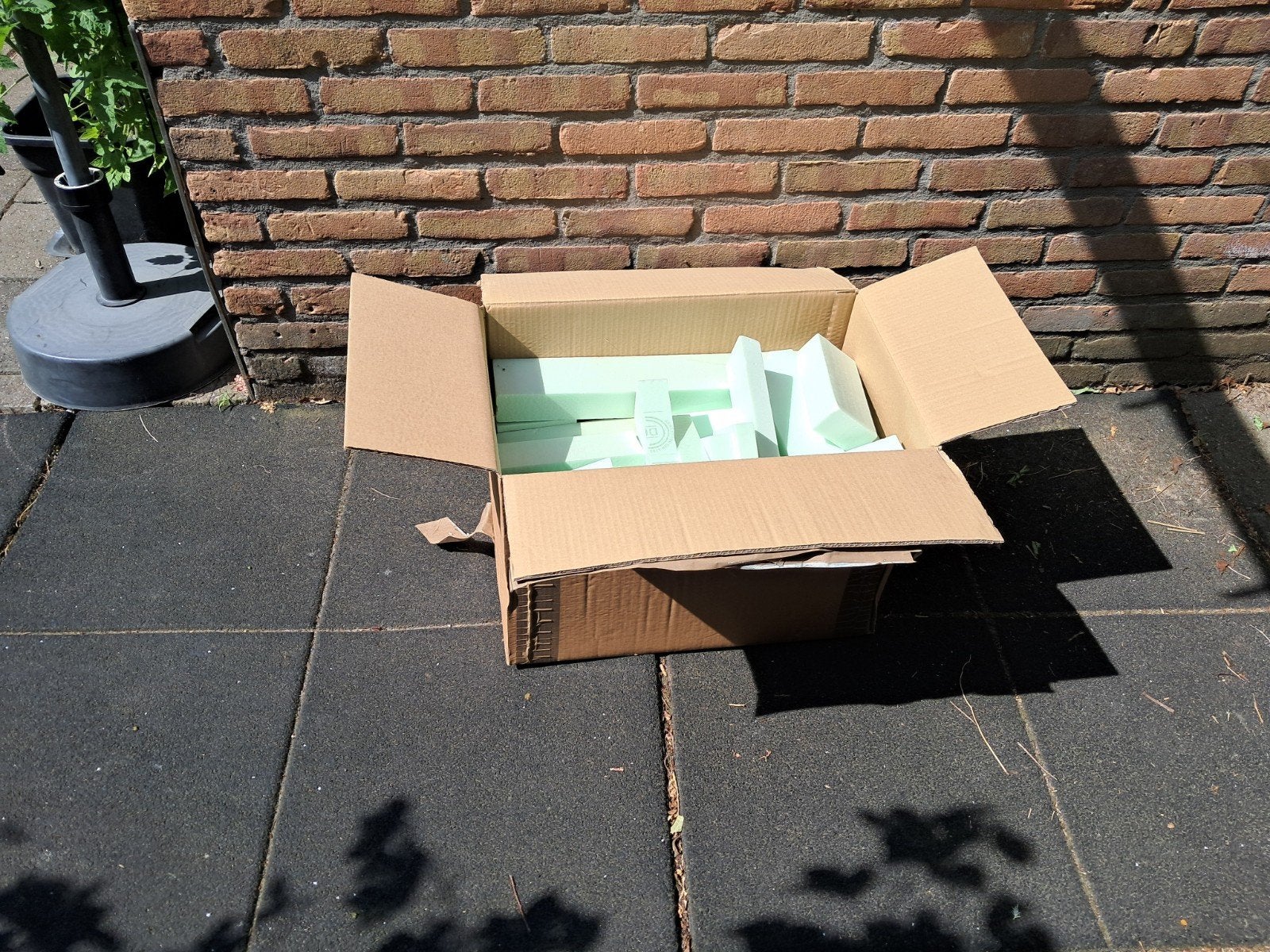 XPS hard schuim blokken, Ophalen