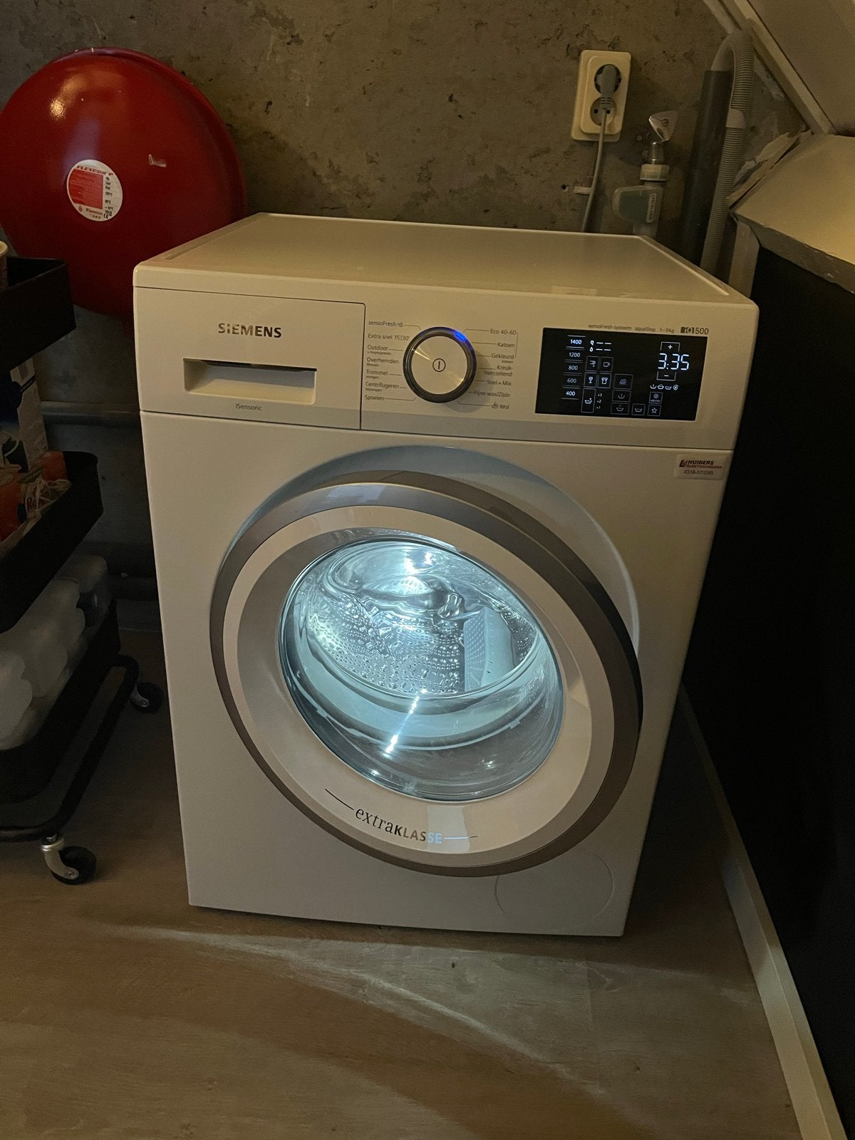 Siemens Wasmachine, Witgoed en Apparatuur, Wasmachines, Ophalen, 1200 tot 1600 toeren, 8 tot 10 kg, Zo goed als nieuw