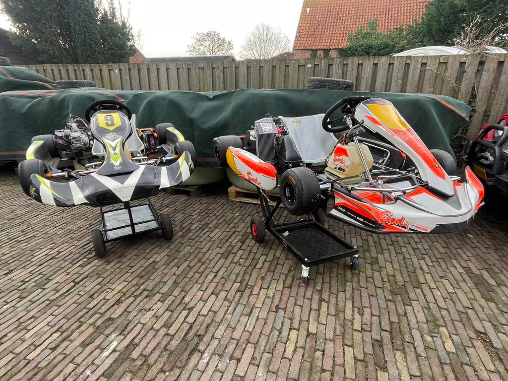 Sodi Rotax + Erpo RK1 + Eventueel extra Vezeko Kartaanhanger, Ophalen, Gebruikt, Kart
