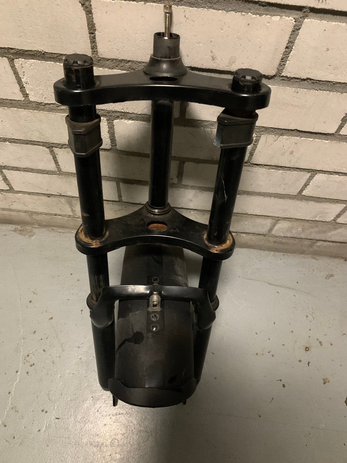 Voorvork met spatbord - Gebruikt, Motoren, Ophalen of Verzenden, Gebruikt