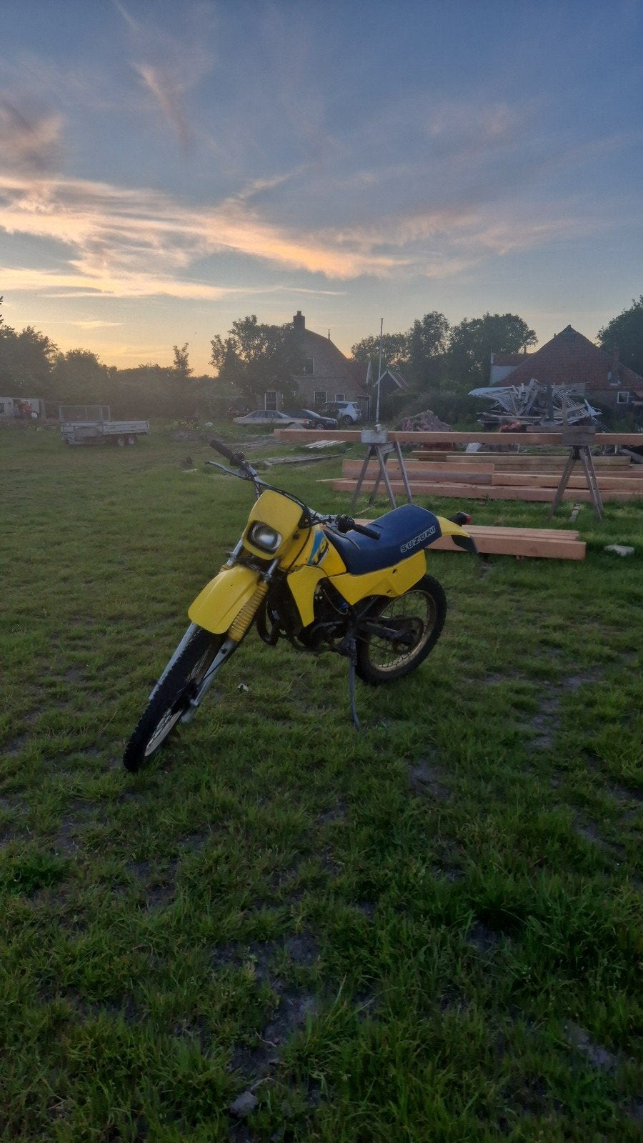 Suziki ts50xk, 6 versnellingen, Gebruikt, Ophalen of Verzenden, 50 cc