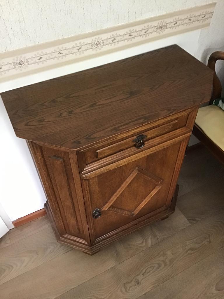 Halkastje, Huis en Inrichting, Kasten | Ladekasten, Ophalen, Eikenhout, 50 tot 100 cm, Minder dan 100 cm