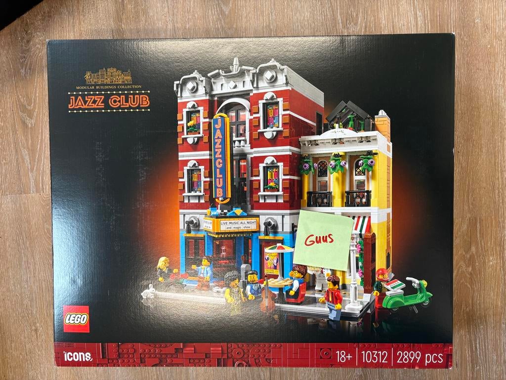 Lego 10312 Jazzclub MISB nieuw, Ophalen of Verzenden, Zo goed als nieuw