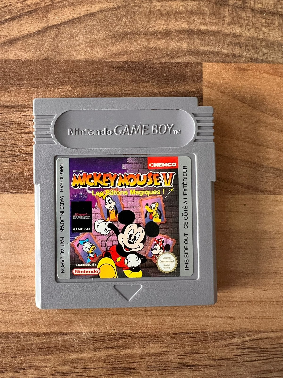 Mickey Mouse V: Les Bâtons Magiques - Gameboy Classic, Avontuur en Actie, 1 speler, Ophalen of Verzenden, Zo goed als nieuw