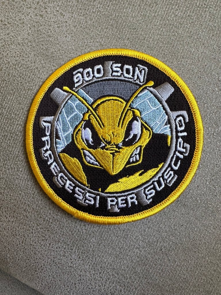 900 Sq patch, Ophalen of Verzenden, Gebruikt, Patch, Badge of Embleem