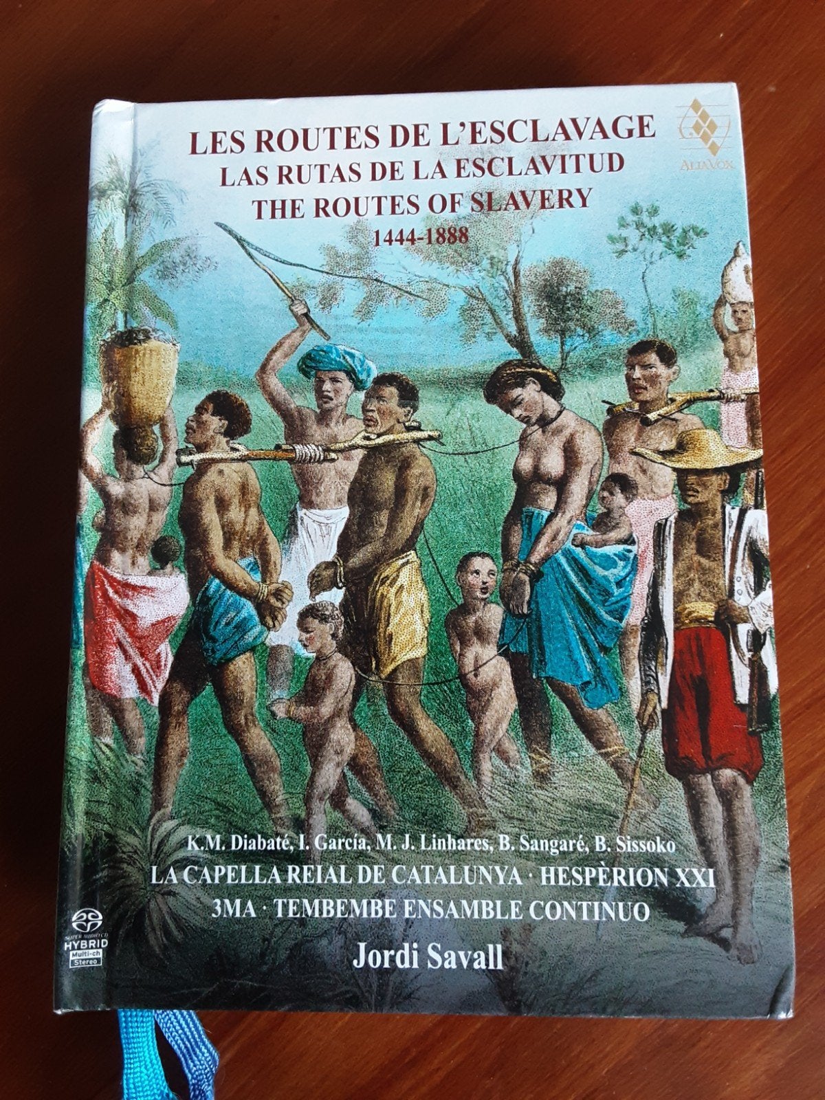 Jordi Savall Hesperion - Les Routes de l'Esclavage 2 SACD, Ophalen of Verzenden, Zo goed als nieuw, Boxset