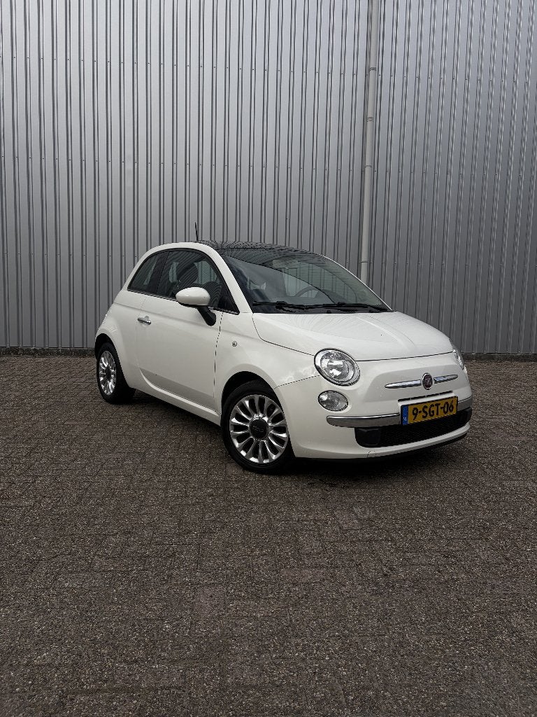 Fiat 500 0.9 85pk Twinair Turbo | Panoramadak | Airco |, Voorwielaandrijving, Stof, 31 €/maand, Origineel Nederlands