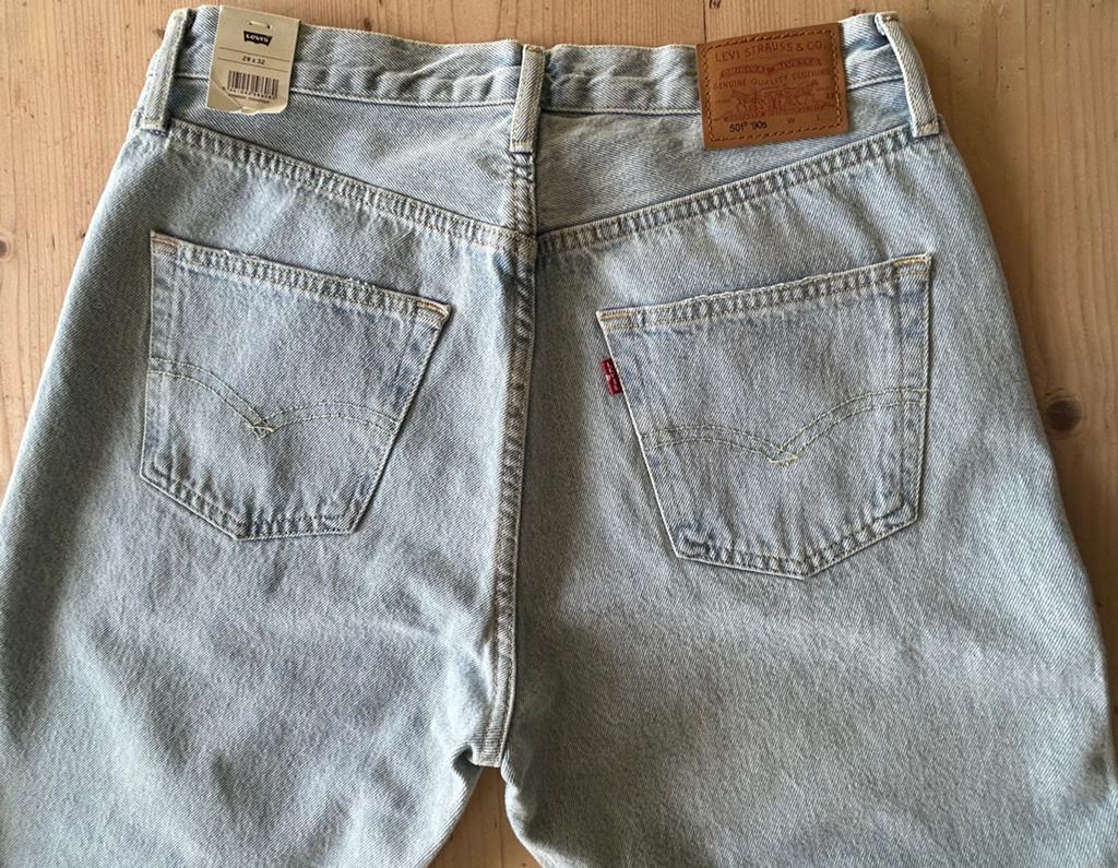 Levi’s 501 ‘90’s (29/32), Kleding | Dames, Spijkerbroeken en Jeans, Ophalen of Verzenden, Zo goed als nieuw, Blauw, W28 - W29 (confectie 36)