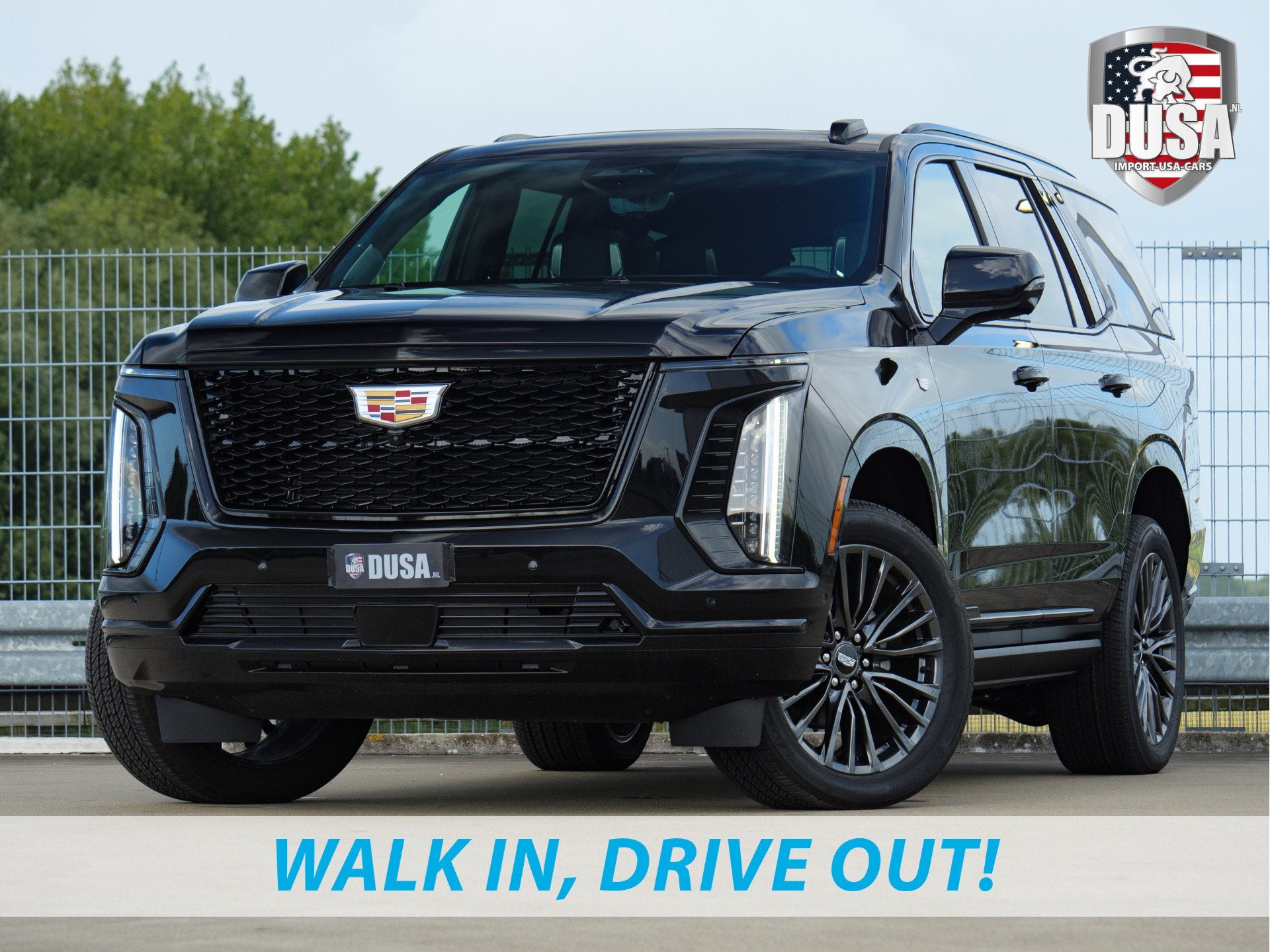 Cadillac Escalade | Platinum Sport | 600 | 6.2L V8 | Export, Auto's, 7 stoelen, Zwart, 6162 cc, Bedrijf