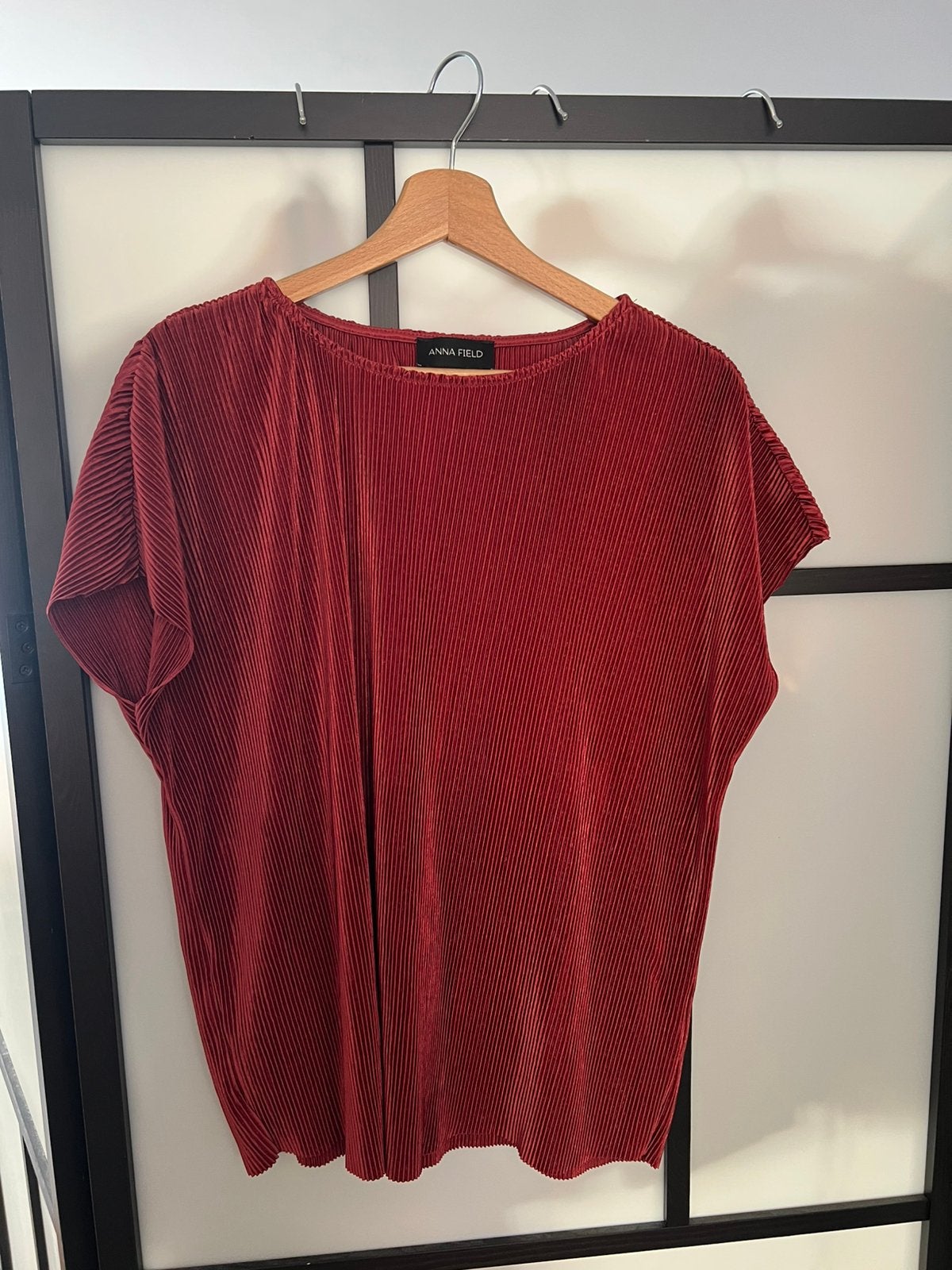 Mooi rood Anna Field zwangerschapsshirt maat L, Kleding | Dames, Positiekleding, Maat 42/44 (L), Zo goed als nieuw, Rood, Shirt of Top