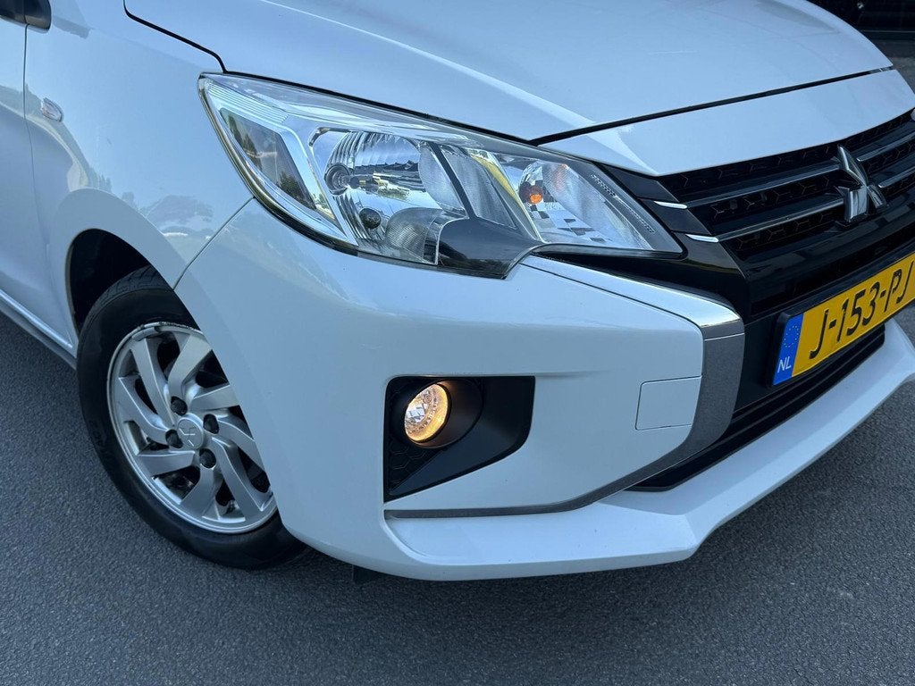 Mitsubishi Space Star 1.2 Active/Automaat/Carplay/Airco/crui, Auto's, Gebruikt, Wit, Origineel Nederlands, Bedrijf