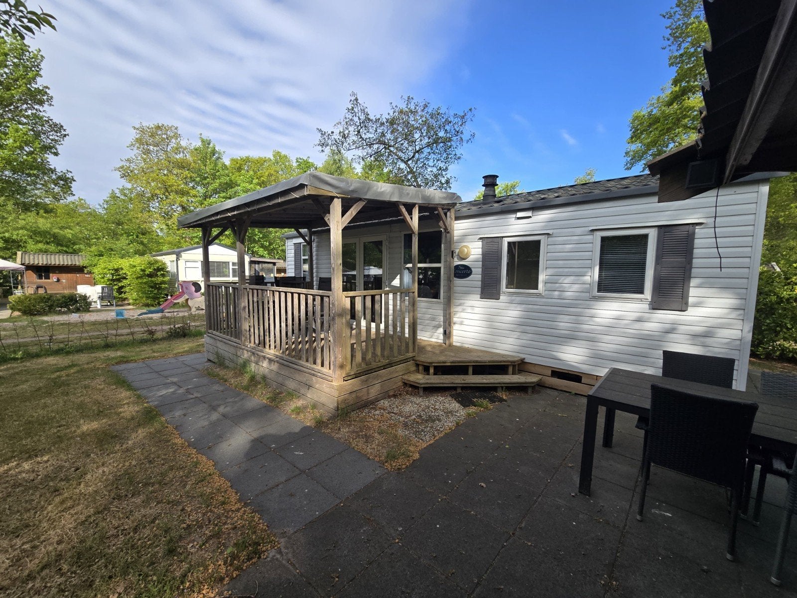4 persoons chalet in Bakkeveen., Caravans en Kamperen