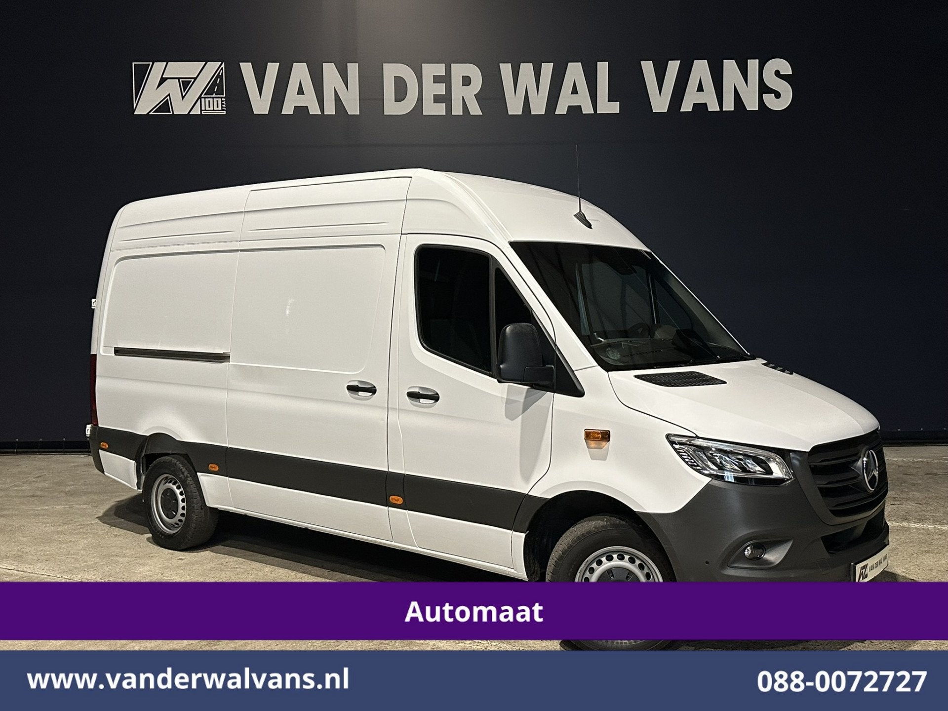 Mercedes-Benz Sprinter 317 CDI 170pk 9G-Tronic Automaat L2H2, Auto's, Bestelauto's, Automaat, Gebruikt, 4 cilinders, 2000 kg