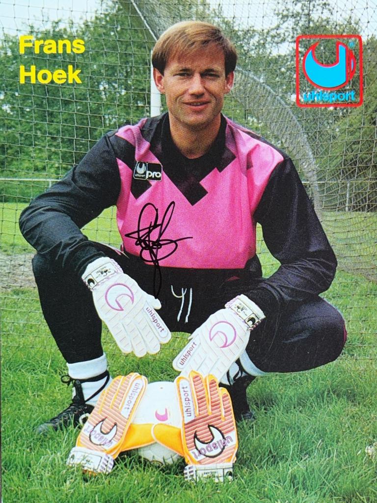 Spelerskaart Frans Hoek - AFC Ajax Amsterdam, Ophalen of Verzenden, Zo goed als nieuw, Ajax, Spelerskaart