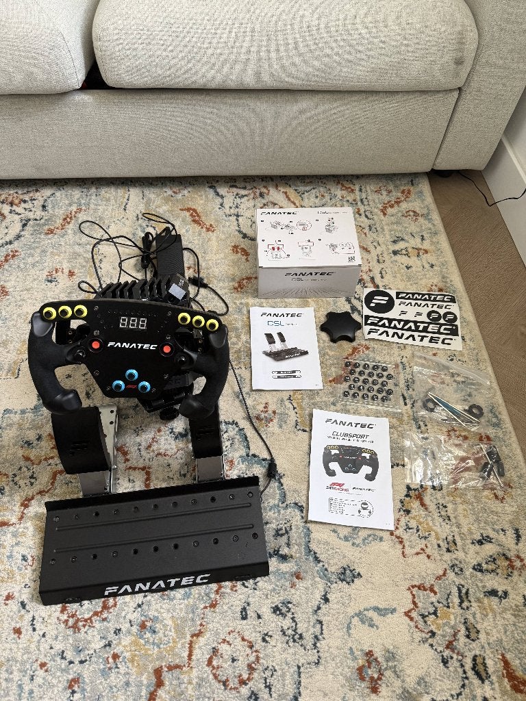 Fanatec CSL DD 5 Nm Complete F1 Sim Racing Setup, Spelcomputers en Games, Games | Pc, 1 speler, Racen en Vliegen, Ophalen of Verzenden