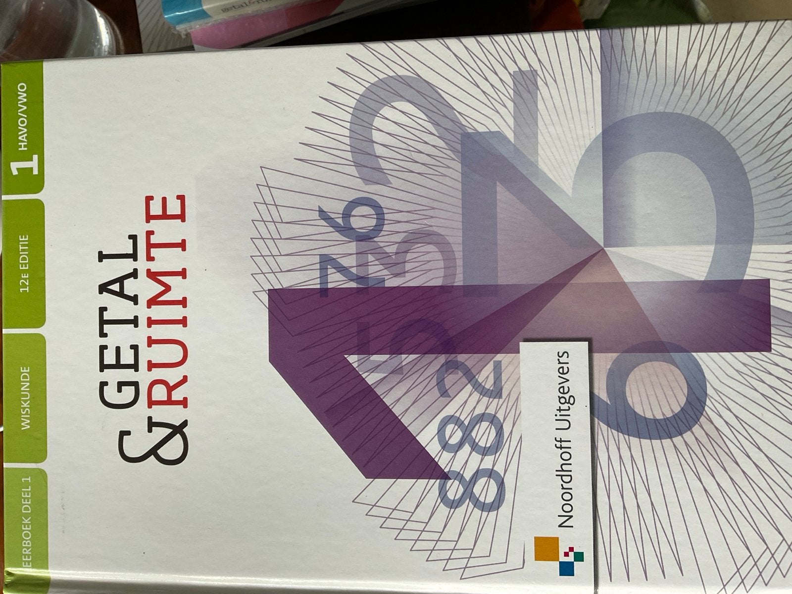Nieuw boek: Getal & Ruimte Wiskunde 1 HAVO/VWO, Ophalen of Verzenden, Beta, Nieuw, Overige niveaus