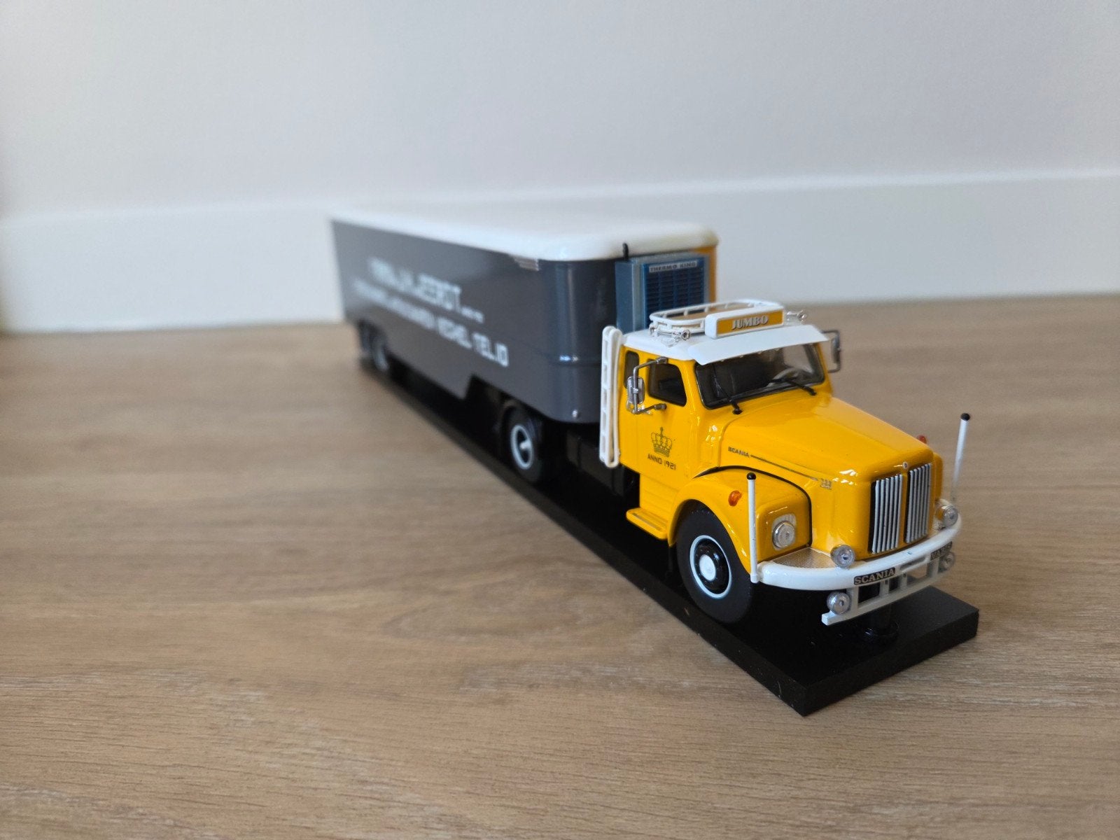 Tekno Scania 111 Vabis Torpedo 100 jaar Jumbo ( jubileum ), Ophalen of Verzenden, Zo goed als nieuw, Bus of Vrachtwagen, Tekno