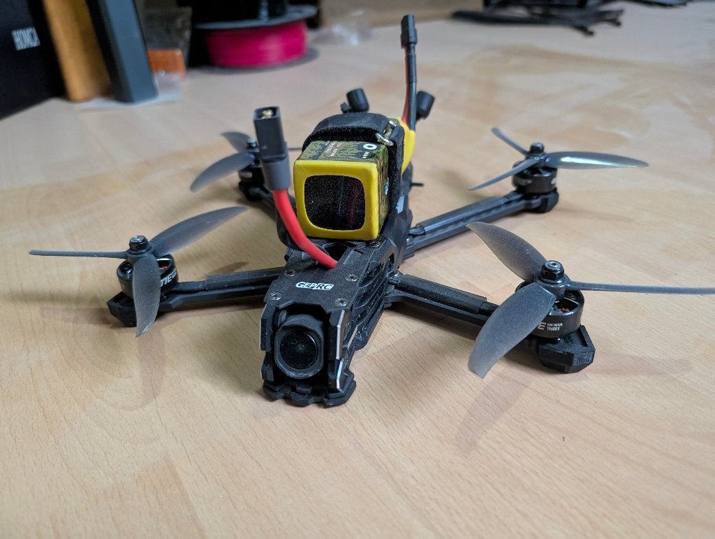 GepRC Vapor d5 FPV drone (met DJI O4 pro), RTF (Ready to Fly), Quadcopter of Multicopter, Zo goed als nieuw, Ophalen