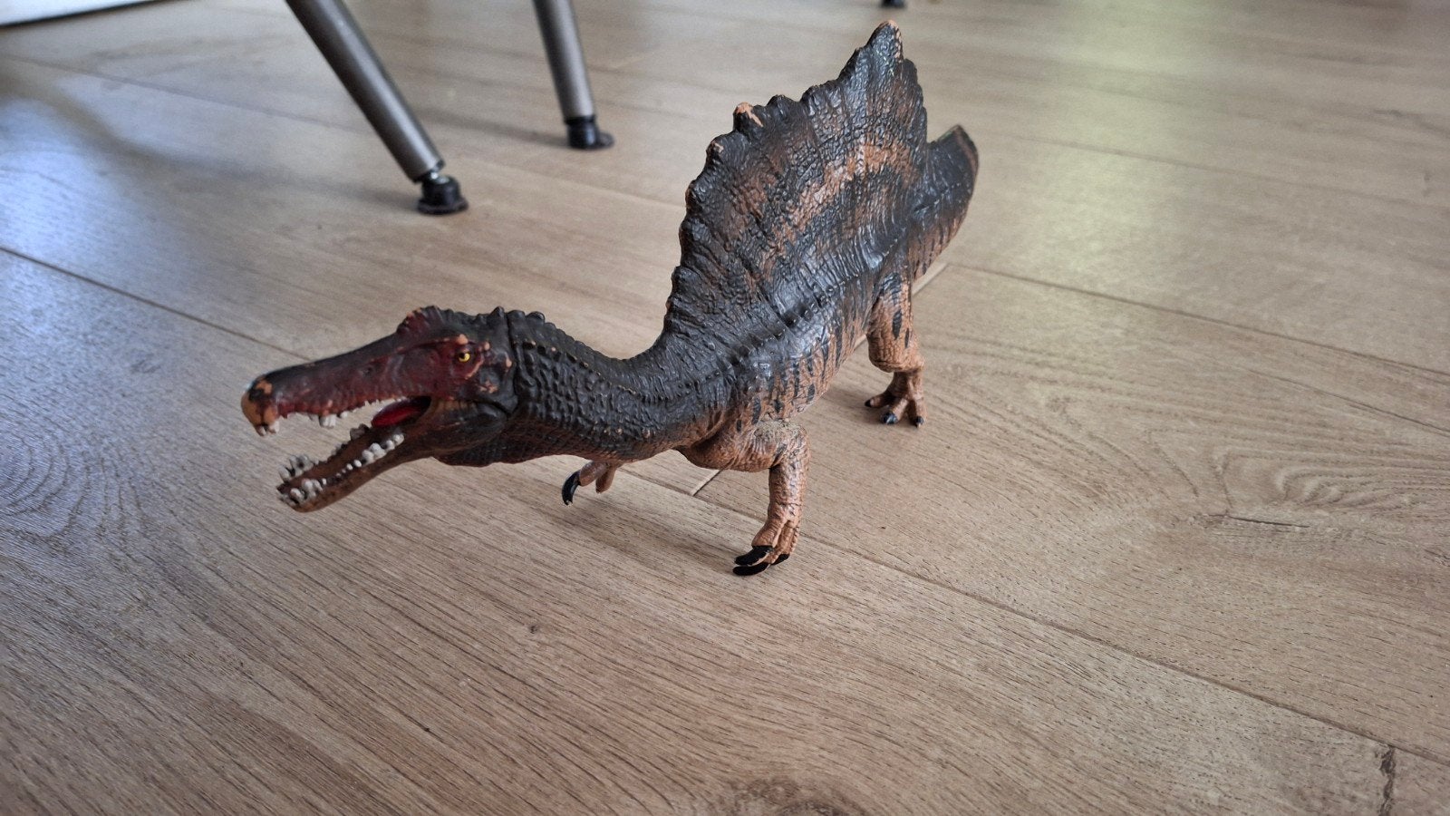 Spinosaurus dinosaurus speelgoedfiguur met beweegbare bek, Ophalen of Verzenden, Gebruikt, Jongen of Meisje