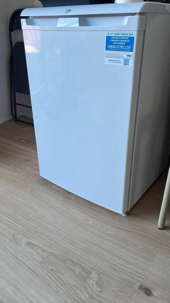 Beko TSE1285N Tafelmodel Koelkast met Vriesvak, Ophalen, Minder dan 85 cm, 100 tot 150 liter, Zo goed als nieuw