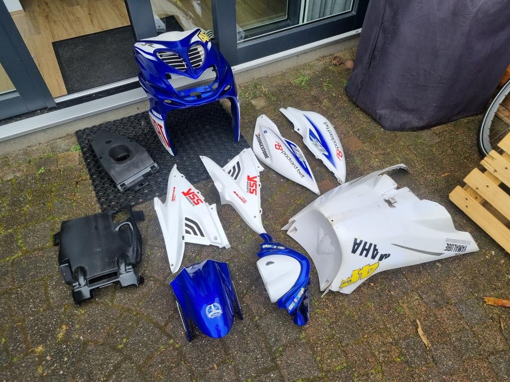 Yamaha aerox Rossi kappenset, Ophalen, Gebruikt, Aerox