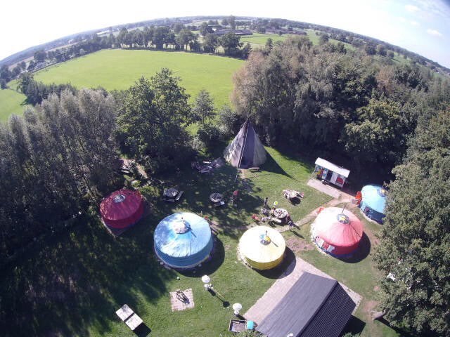 Compleet goedlopend glampingconcept.