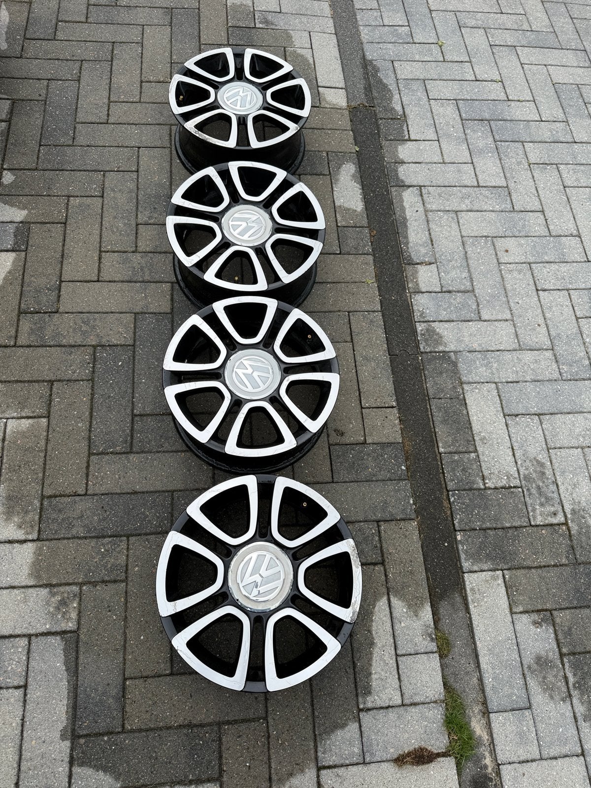Originele VW UP! 16 inch velgen, Auto-onderdelen, Banden en Velgen, Ophalen, Gebruikt, Velg(en), 16 inch