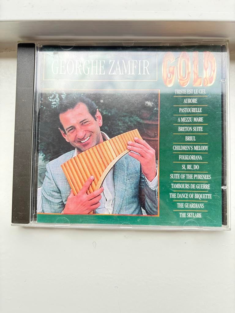Gheorghe Zamfir Gold CD - Panfluit Meesterwerken, Ophalen of Verzenden, Zo goed als nieuw