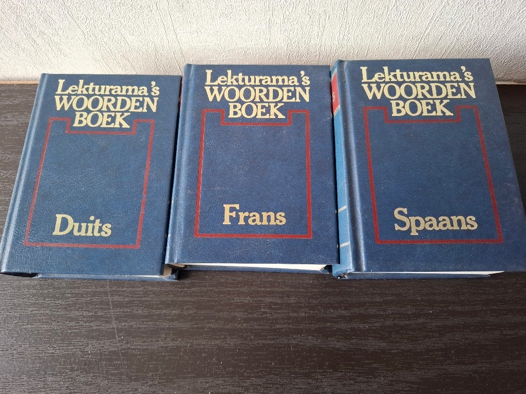 Woordenboeken Duits, Frans, Spaans, Boeken, Woordenboeken, Overige uitgevers, Nieuw, Ophalen of Verzenden, Lekturama
