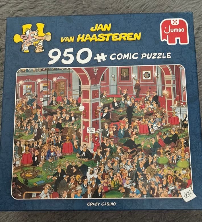 Van Haasteren 950st “Casino” ruilen mag ook!, Ophalen, 500 t/m 1500 stukjes, Zo goed als nieuw