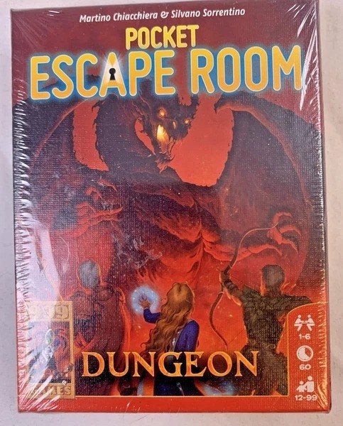 999 Games Pocket Escape Room Dungeon Kaartspel NIEUW OVP, Coolsingel 104, 3011 AG Rotterdam, Netherlands, Verzenden, Een of twee spelers