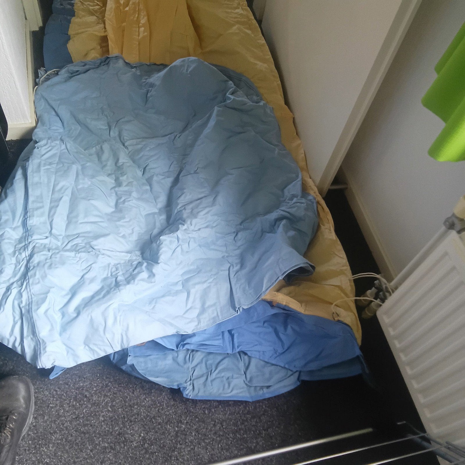 2 persoons katoenen tent, Ophalen of Verzenden, Gebruikt