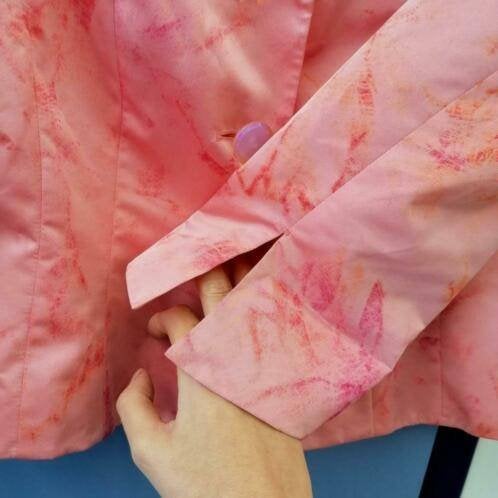 Vera Mont setje: Blazer + bustier top roze satijn S-M 35954, Vera Mont, ., Ophalen of Verzenden, Zo goed als nieuw