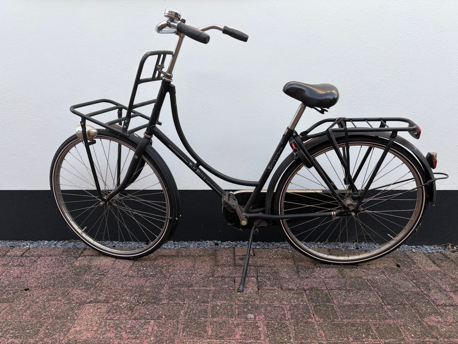 Batavus Old Dutch Stationsfiets - Klassiek en Robuust, Ophalen, Terugtraprem, Batavus, 53 tot 56 cm
