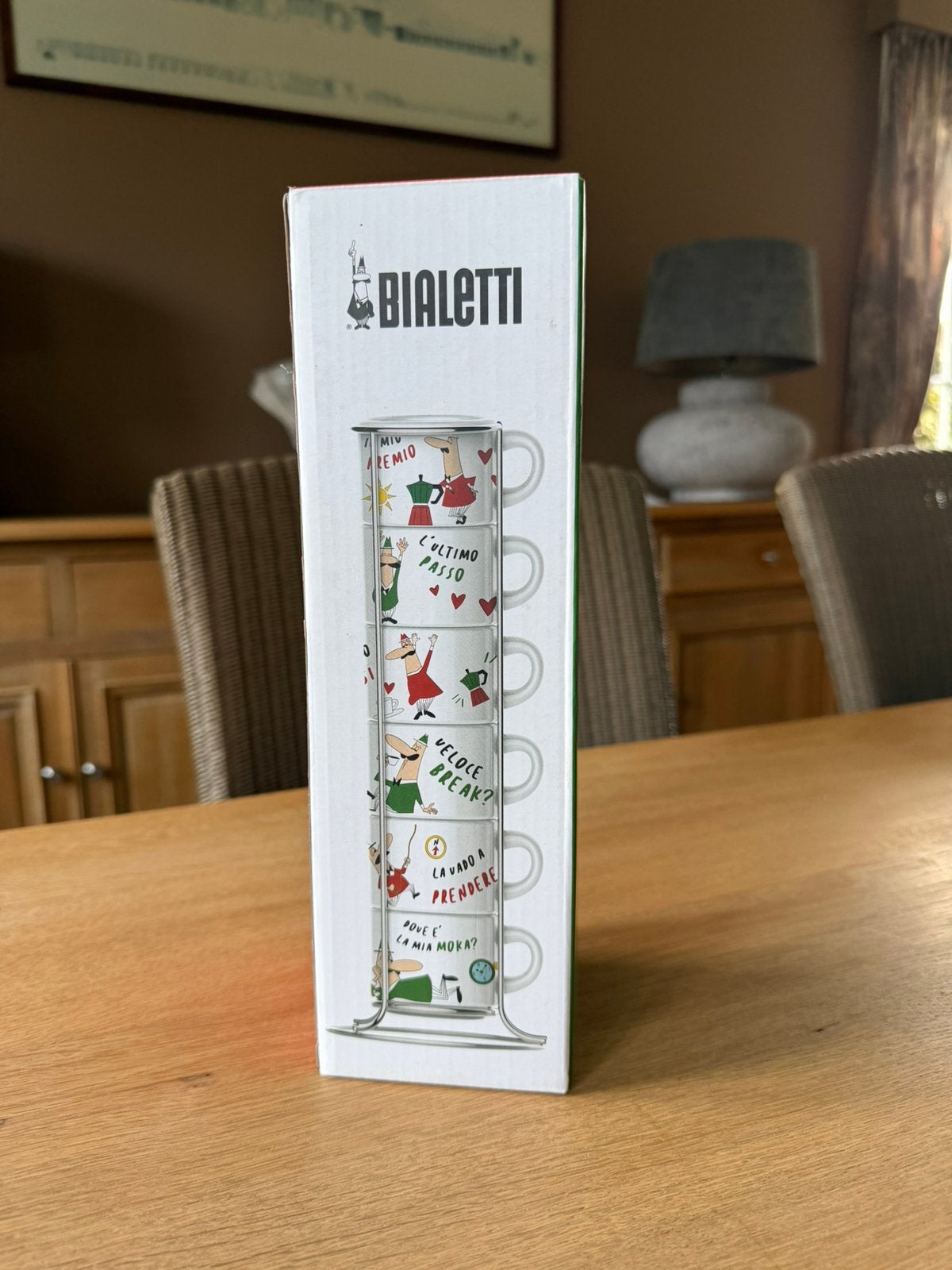 Bialetti kopjes uit Italië, Overige merken, Nieuw, Ophalen of Verzenden, Modern