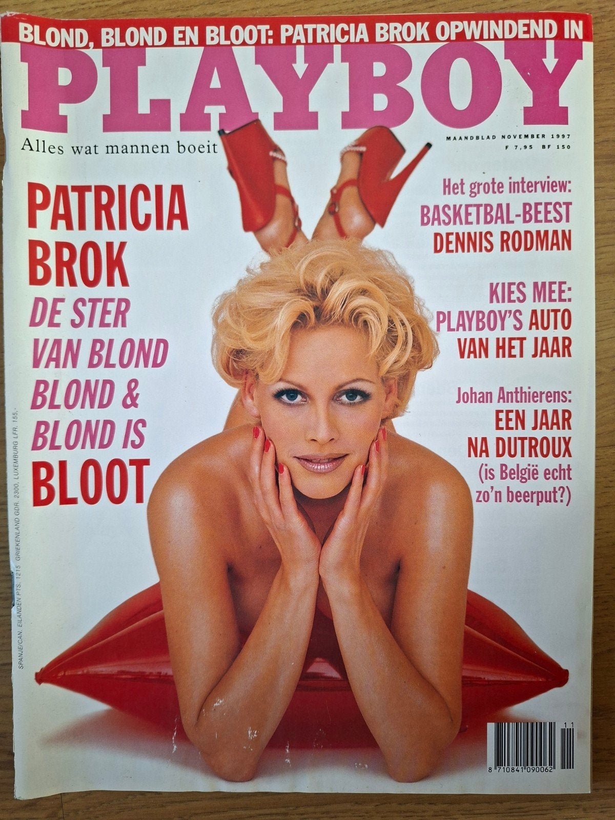 Playboy Maandblad November 1997 - Patricia Brok, Ophalen of Verzenden, Gelezen, Overige typen