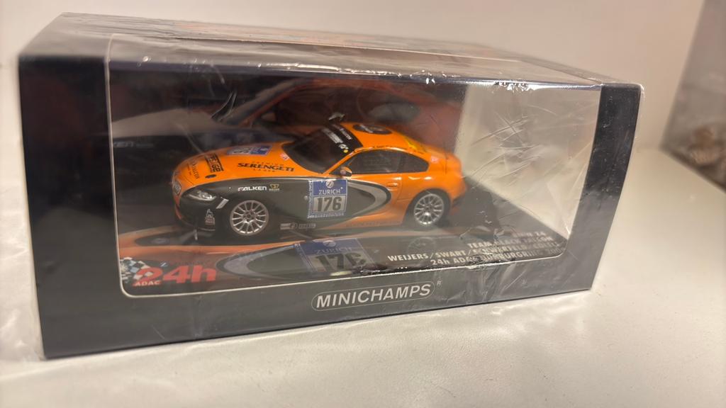 Bmw z4 24h ADAC Nurburgring 2009 minichamps 1.43, Ophalen of Verzenden, A, A, A