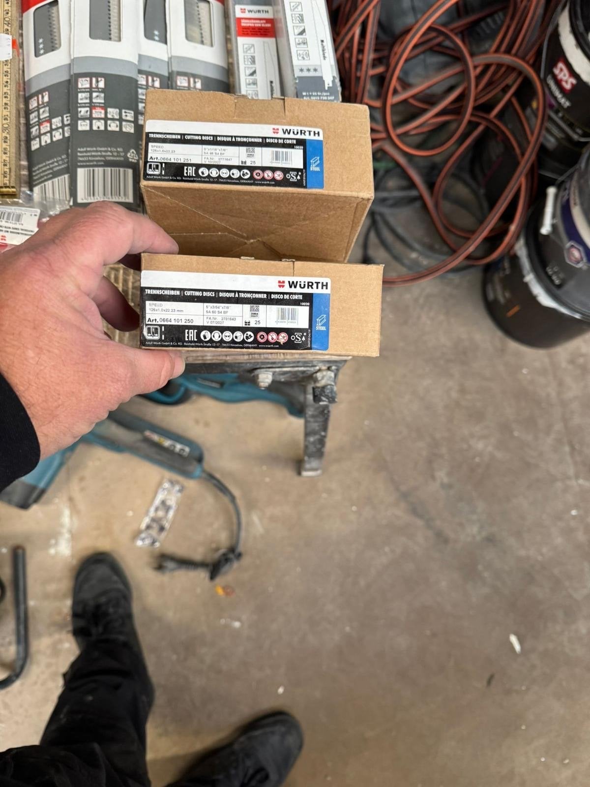 Wurth Doorslijpschijf Speed voor staal 125mm, Ophalen of Verzenden, Nieuw