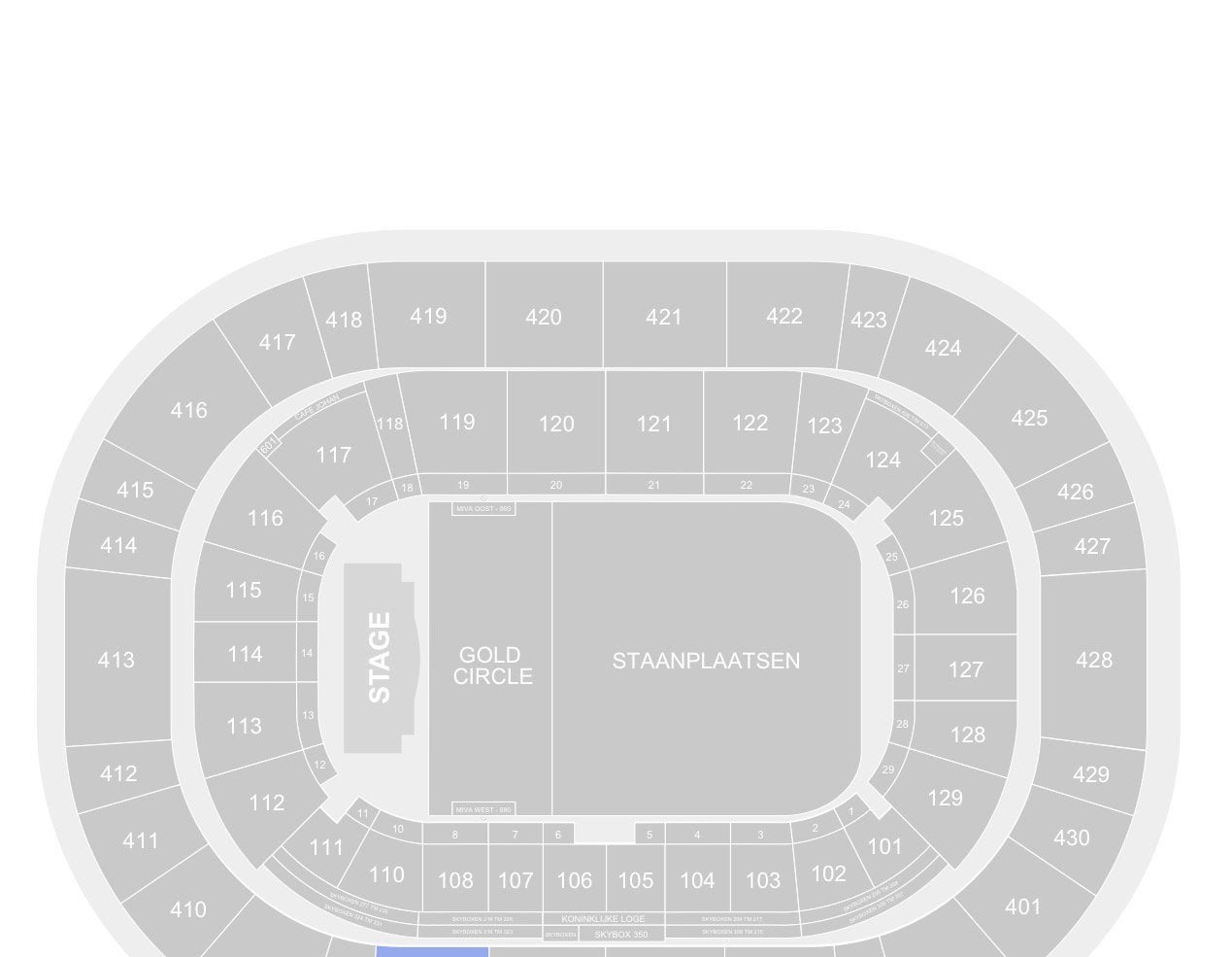 Bruno Mars | 7 juli | 1 zitplek vak 118, Postzegels en Munten, Ophalen of Verzenden