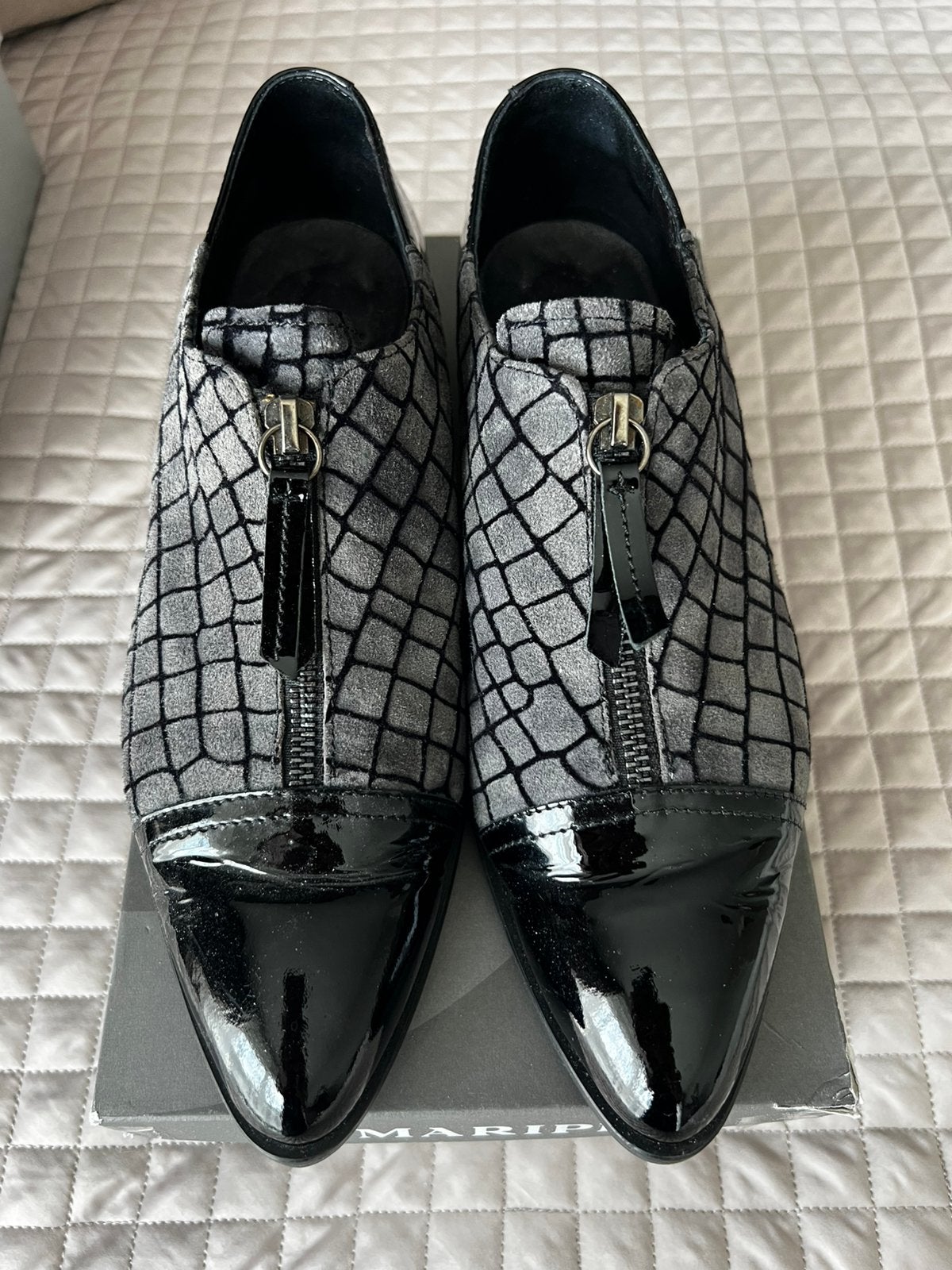 Maripé dames schoenen mt 41, Ophalen, Schoenen met lage hakken, Zo goed als nieuw, Grijs