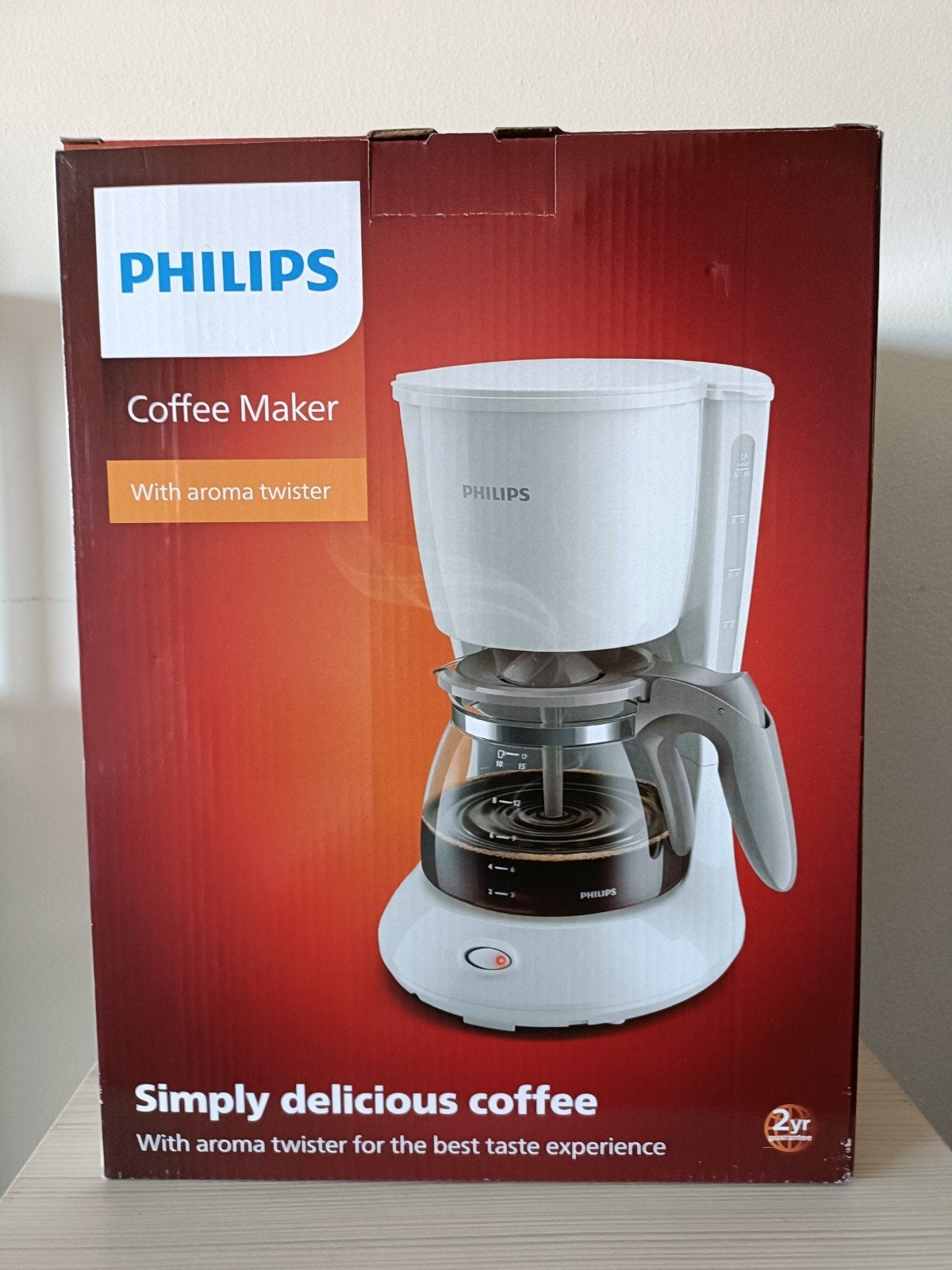 Philips koffiezetapparaat, HD7461. Met aroma twister., Ophalen of Verzenden, Nieuw, Koffiemachine, Gemalen koffie