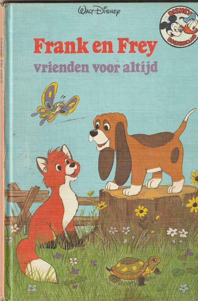 Frank en frey vrienden voor altijd walt disney jaren 70 boek, Ophalen of Verzenden, Gelezen, Fictie algemeen