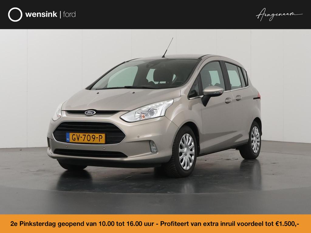 Ford B-Max 1.6 TI-VCT Titanium | Navigatie | Parkeercamera |, Auto's, Stof, Gebruikt, Zwart, 4 cilinders