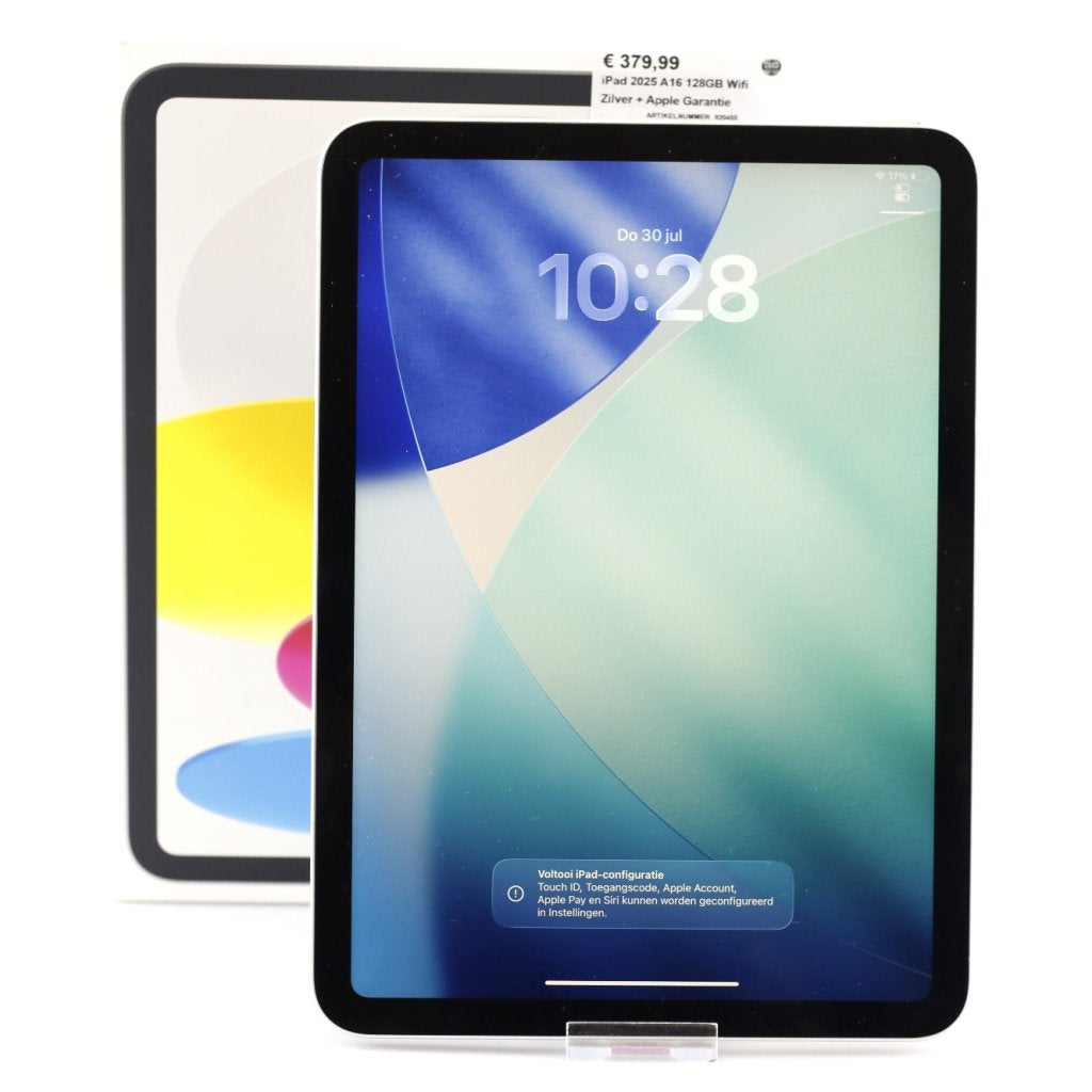 iPad 2025 A16 128GB Wifi Zilver + Apple Garantie, Computers en Software, Apple, Zo goed als nieuw, Support@apple.com, One Apple Park Way
Cupertino, CA 95014
United States
